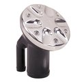 Perko Perko 0590DPGCHR Polymer Vented Fill with Angled Neck for 1-1/2" Hose - Gas-Marked Chrome Cap 0590DPGCHR